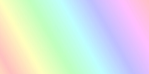 Pastel rainbow gradient background image perfect for design.