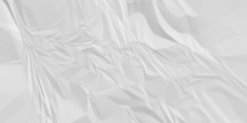 White crumpled paper background texture pattern overlay. wrinkled high resolution arts craft and Seamless white crumpled paper.	
