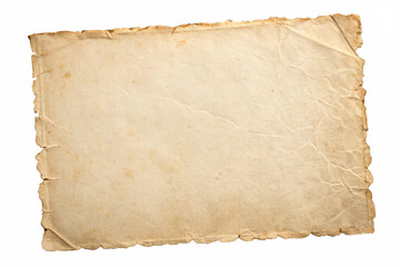 An old paper texture. Old paper background with burnt edges.