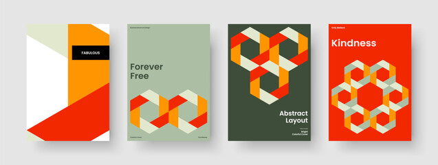 Geometric Flyer Design. Isolated Banner Layout. Creative Book Cover Template. Poster. Business Presentation. Brochure. Background. Report. Notebook. Advertising. Leaflet. Pamphlet. Magazine