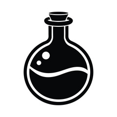 Potion Stencil Icon Beautiful Elements in Glyph Style