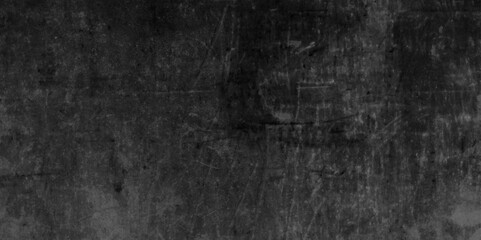 Black decorative plaster cement wall abstract wallpaper old texture. dark concrete floor or old grunge background backdrop. wide panoramic banner. textured, elegance, flooring, luxury, material, tile