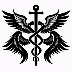 caduceus medical symbol