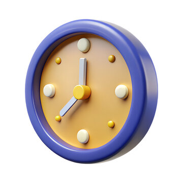 3D Wall-Clock Icon