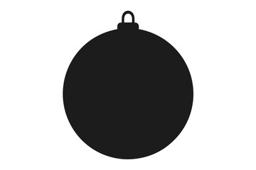 christmas balls isolated on white