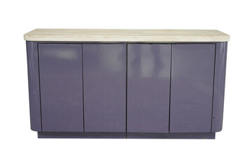 black leather box isolated Wall Units, Dressers, Buffets & Tables 