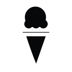 Ice cream line icons