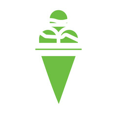 Ice cream line icons