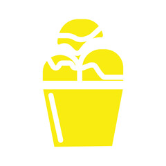 Ice cream line icons
