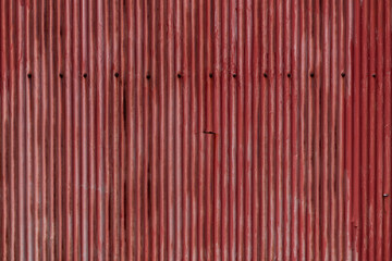 古いトタンの壁の背景	