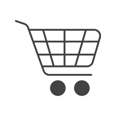 Shopping Cart icon vector image. Suitable for mobile apps, web apps and print media.