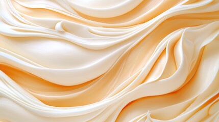 Obraz premium Flowing pastel texture abstract background image smooth wave design elegant resource