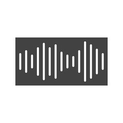Audio icon vector image. Suitable for mobile apps, web apps and print media.