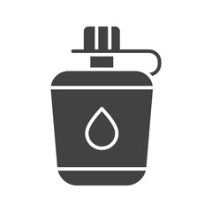 Canteen icon vector image. Suitable for mobile apps, web apps and print media.