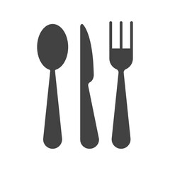 Cutlery icon vector image. Suitable for mobile apps, web apps and print media.