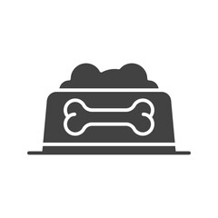 Dog Food icon vector image. Suitable for mobile apps, web apps and print media.