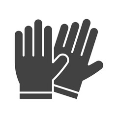 Gloves icon vector image. Suitable for mobile apps, web apps and print media.
