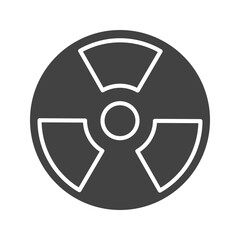 Hazard icon vector image. Suitable for mobile apps, web apps and print media.