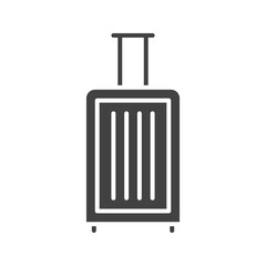 Luggage icon vector image. Suitable for mobile apps, web apps and print media.