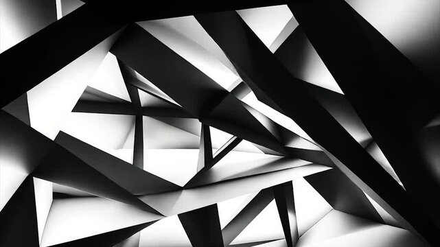 Abstract shattered architecture