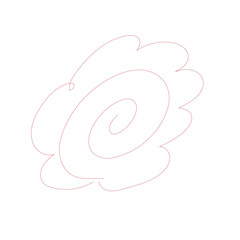 手書きの赤はなまる