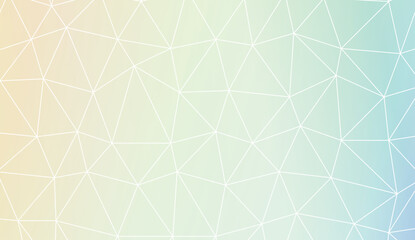 Fototapeta premium Modern elegant background with polygonal elements. For interior wallpaper, smart design, fashion print. Vector illustration. Creative gradient color.