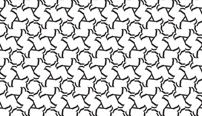 Obraz premium New elegant background with curved line in triangular style. Vector. Black, White. Smart business design.