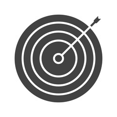 Purpose icon vector image. Suitable for mobile apps, web apps and print media.