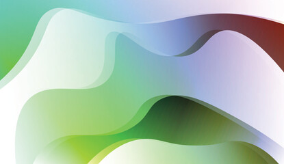 Geometric Pattern With Lines, Wave. For Your Design Ad, Banner, Cover Page. Vector Illustration with Color Gradient.