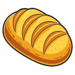 vector illustration of bread