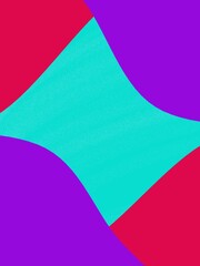 Vibrant Abstract Geometric Wave Background – Cyan, Purple, and Red Color Blend