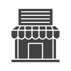 Store Sign icon vector image. Suitable for mobile apps, web apps and print media.