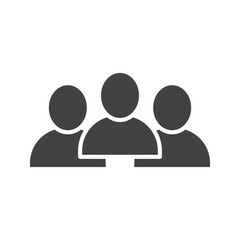 Team icon vector image. Suitable for mobile apps, web apps and print media.