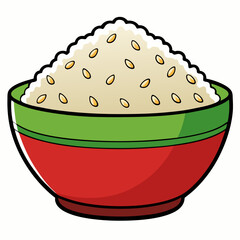 hamburger in a bowl