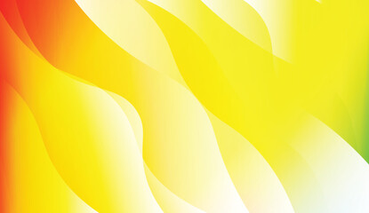 Abstract Shiny Waves. For Your Design Ad, Banner, Cover Page. Vector Illustration with Color Gradient.