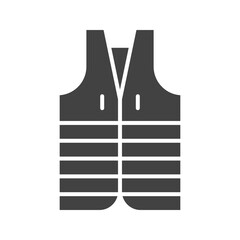 Vest icon vector image. Suitable for mobile apps, web apps and print media.