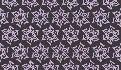Vector pattern in geometric style. Triangles, lines. Modern elegant background. For your design. Chocolate purple color