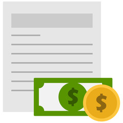 Fee Money Illustration