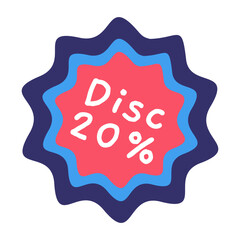 Hand Drawn Cyber Monday Symbol