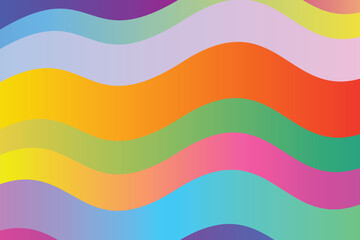 Multi colored quilling paper lying on colorful paper 