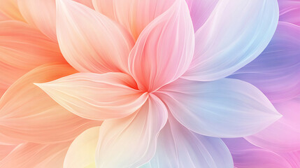 Gradient background in pastel light colors, soft and smooth abstract backdrop for design and branding