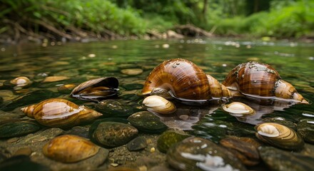 Thai river mollusks