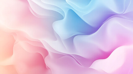 Gradient background in pastel light colors, soft and smooth abstract backdrop for design and branding