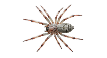 Isolated Barn Spider