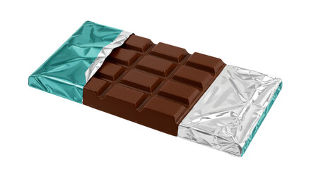 Isolated Chocolate Bar