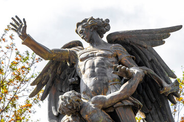 Beethoven Monument sculpture statue in Mexico City Mexico.