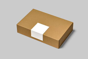 Sticker Box Mockup