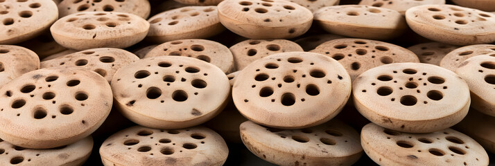 Lotus Seed Pods: Nature's Art, Close-Up