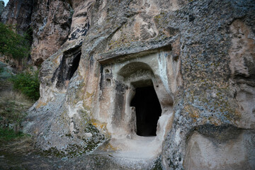 Cave in Phrygian Valley, Eskisehir, Turkiye