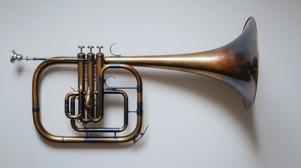 Obraz premium Antique brass instrument